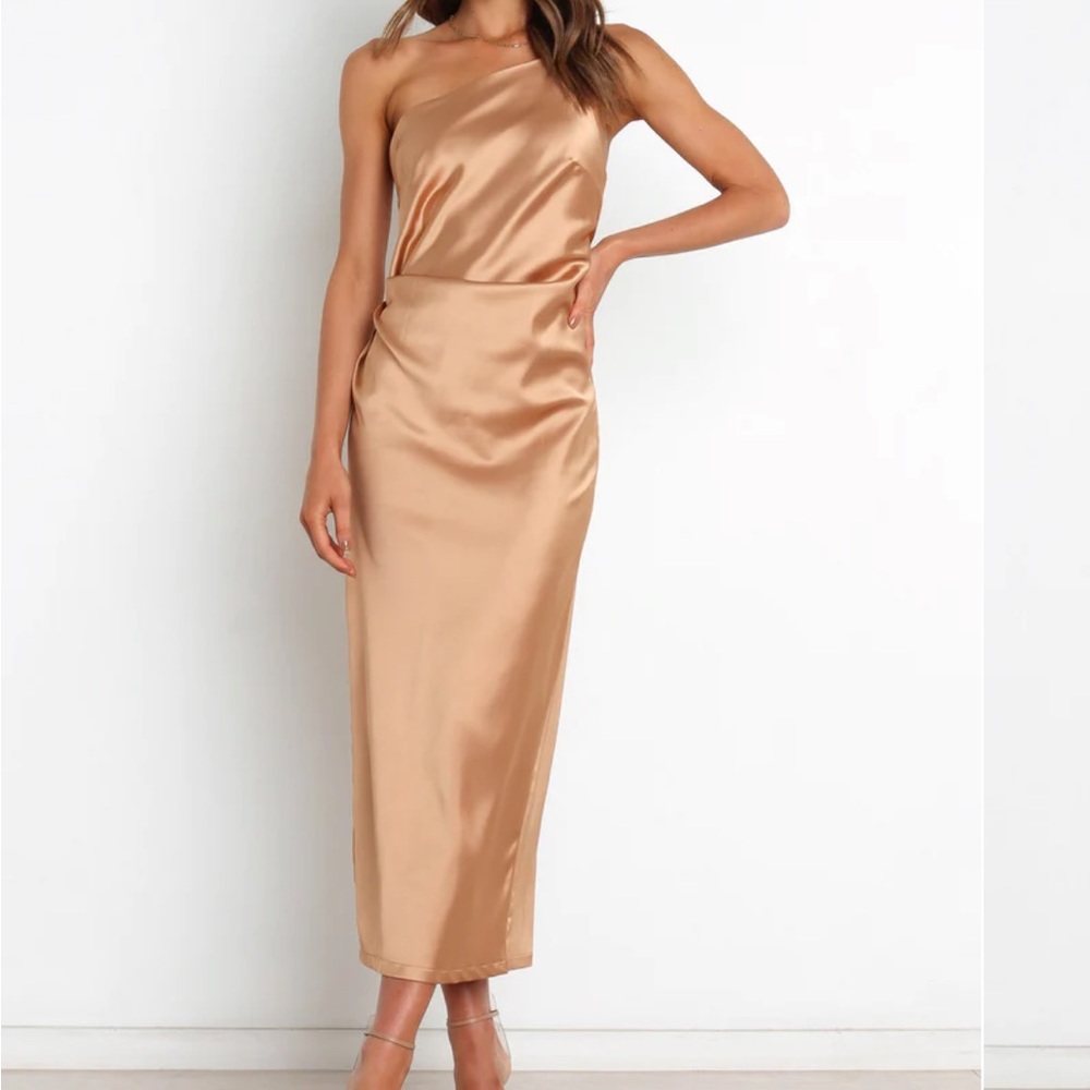 Petal and Pup LUELLA DRESS - GOLD